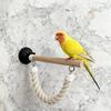 Climbing Parrot Perch Set For Birds Suction Cup Swing Toy Non-Slip And Bite Resistant