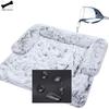Soft Plush Dog Mat Sofa Pet Couch Mat for Dogs Plush Cushion Furniture Protector Pet Cover Removable Dog Blanket with Zipper