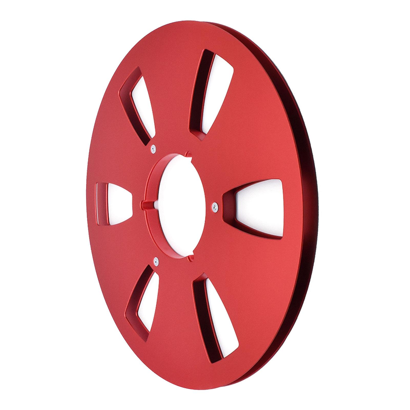 

Aluminum 6 Hole Reel 10.5Inch Empty Tape With Nab Hub Disk For Studio Equipment Box Packaging