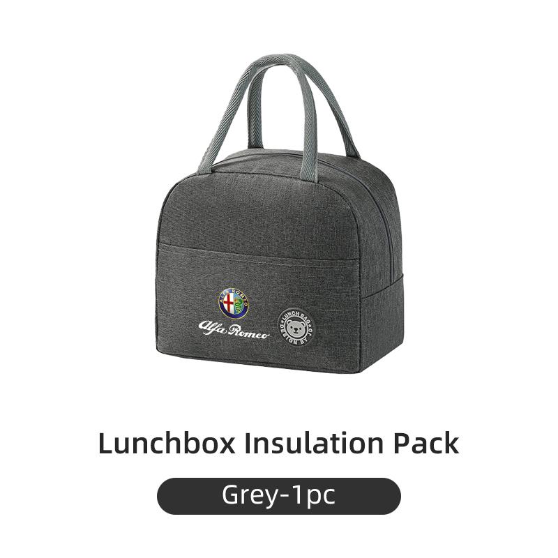For Alfa Romeo Car Portable Insulated Lunch Bag Picnic Storage Bag Accessories For Alfa Romeo 159 Giulietta Giulia 147 Mito 156