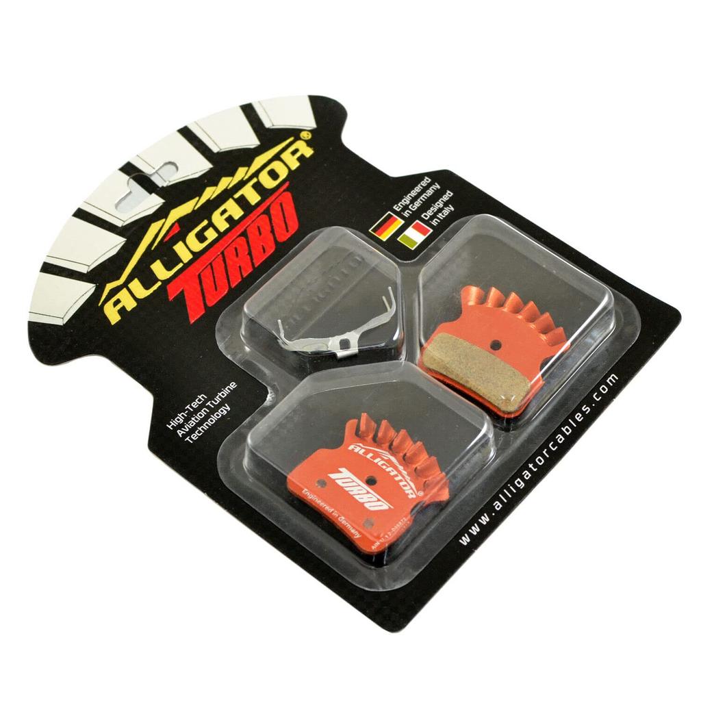 Alligator Turbo Disc Brake Pads For TRP Slare 2 AR2439 HD-M745/M735, HD-E725, T4/ G-Spec, Packs,