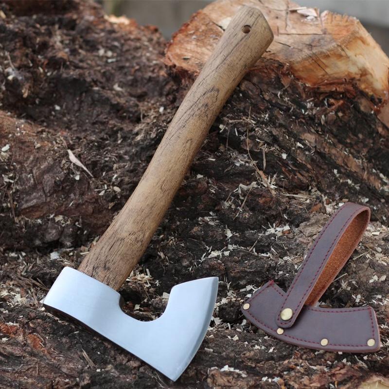 Ally Outdoor Walnut Wood Machete Axe