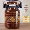 Lantuan Terracotta Ceramic Wine Jar Set