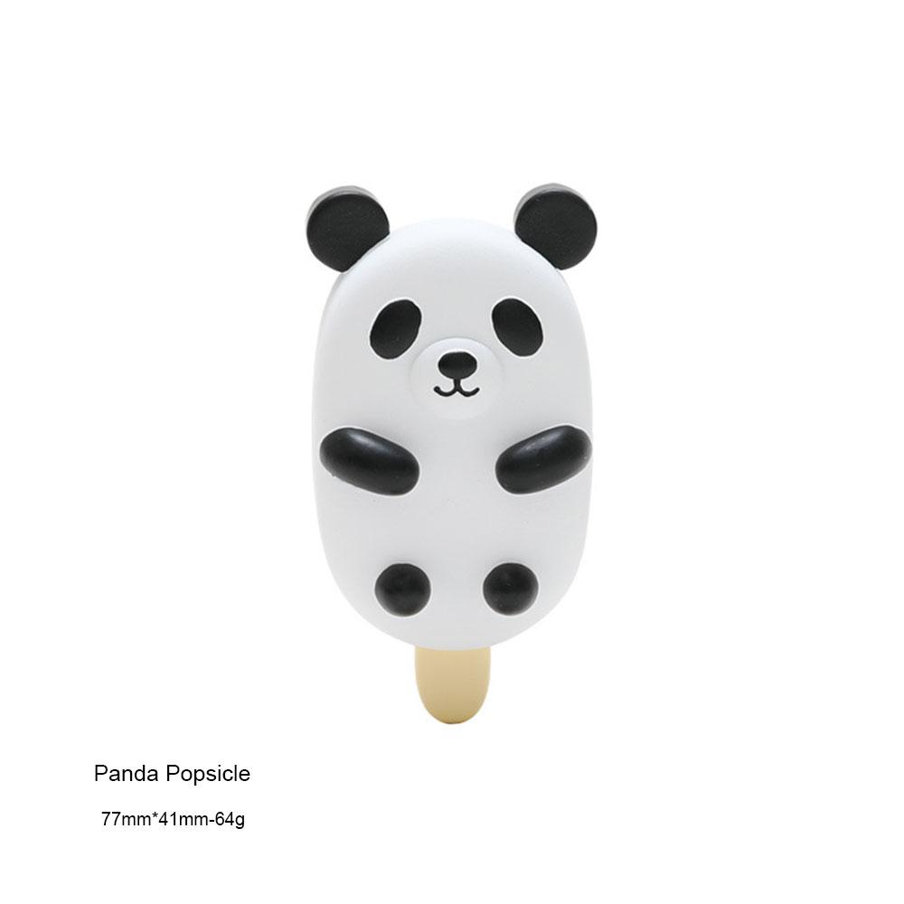 Cartoon Cute Animal Kitchen Refrigerator Magnet Resin Fruit Popsicle Ice Cream Home Decoration Multicolor Optional