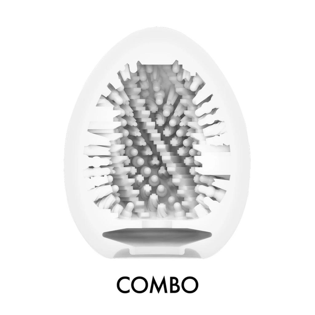 Tenga - Egg Combo Egg-Shaped Hand Masturbator