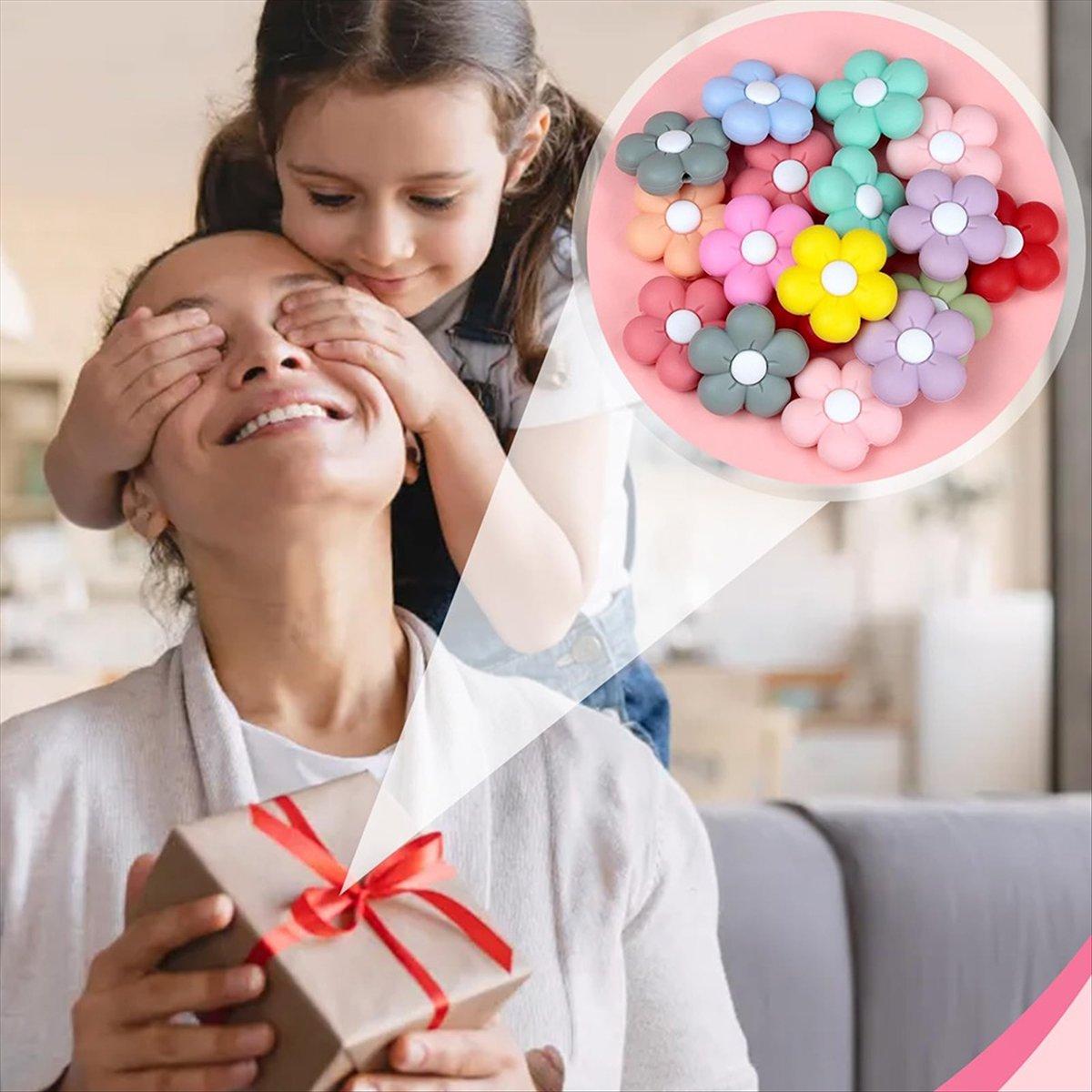 

2025+ 24PCS Silicone Beads,Flower and Cute Charms for DIY Keychains, Pens, Bracelets, Necklaces,Lanyards,and Crafting Supplies China Mainland