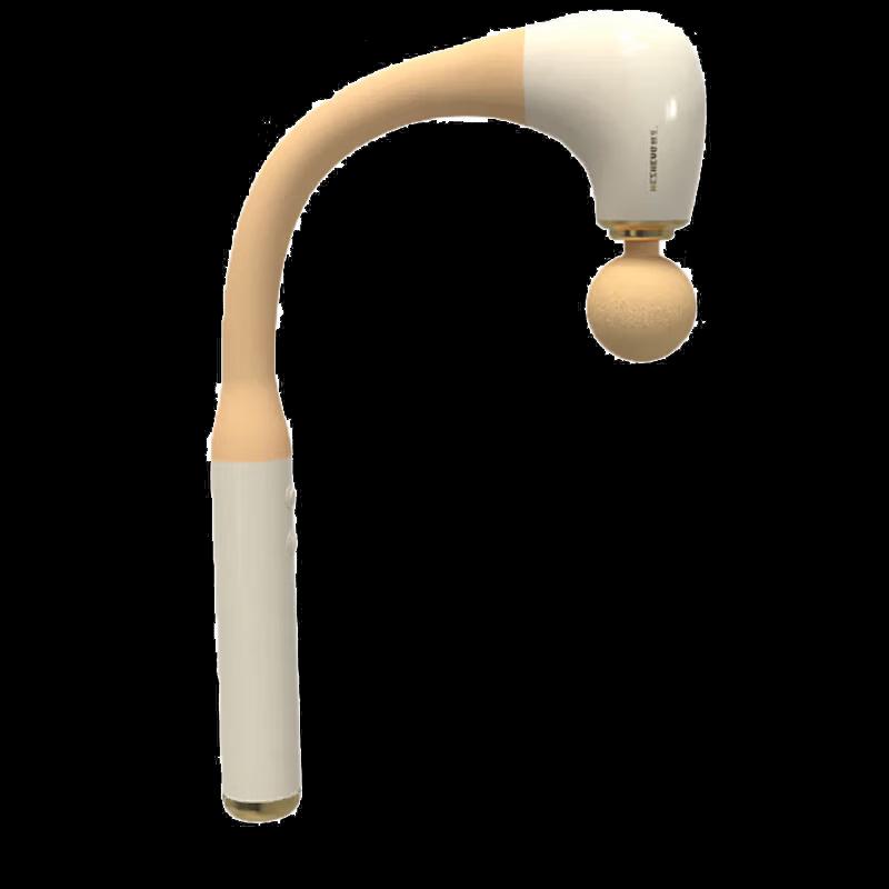 HEZHENG Portable Curved Head Fascia Massage Gun CN plug (adapter included)