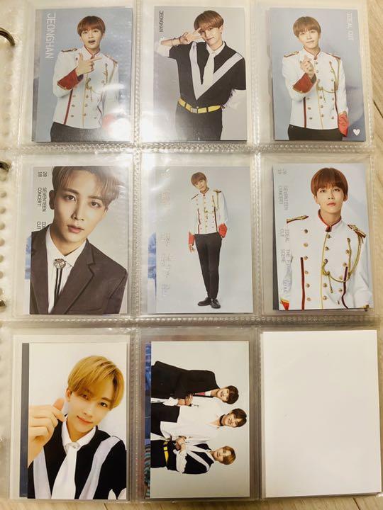 

[Б/У] SEVENTEEN Чонхан Торговая карточка IDEAL CUT Сеульский концерт