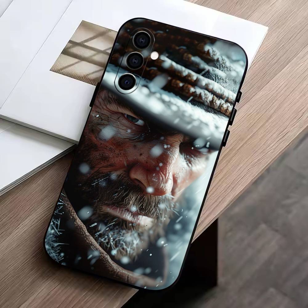 RDR2-Arthur Morgan Phone Case For Samsung Galaxy A73,A72,A71,A70,A53,A52,A51,Soft Silicone Black Cover