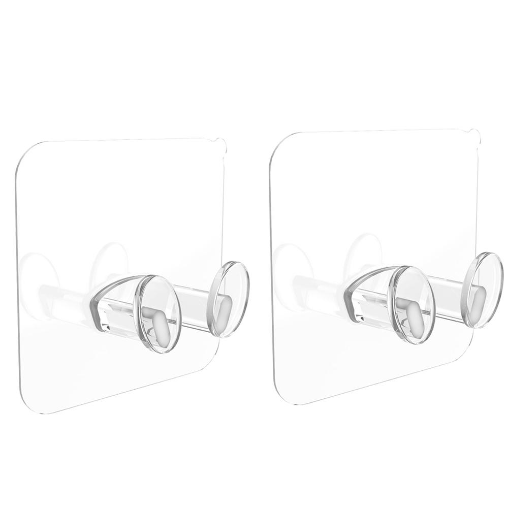 1/4Pcs Multi-Purpose Hook Socket Holder Punch-free Power Plug Hangers Adhesive Wall Hanging Cord Cable Storage Key Bag Organizer