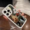 Halloween White Ghost Among Flowers Pattern Phone Case For Xiaomi 14T Pro 13 12 11 Lite 5G 14 13 13T 12T Shockproof Bumper Cover