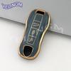 TPU Shell Fob For Porsche Cayenne 958 911 Lepin 996 Macan Boxster Panamera 997 944 924 Panamera 718 971 9YA Car Key Case Cover