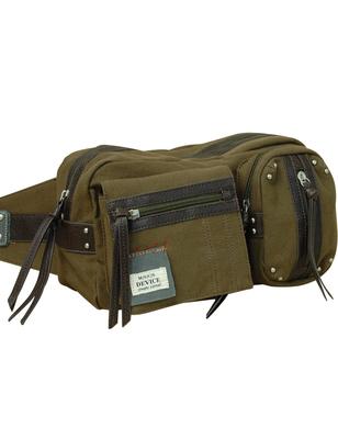DEVICE Madison Bolsa de Cintura Cáqui 2 Peças -
