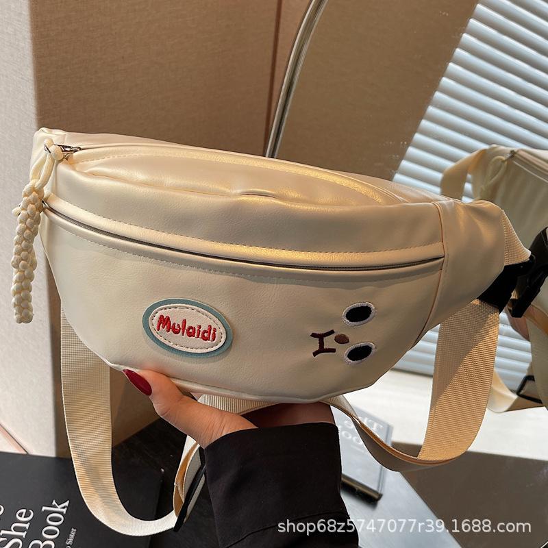 Niche Design Small Bag Women's 2025 New Casual Sports Chest Bag Versatile One-shoulder Crossbody Bag Women's Cycling Bag