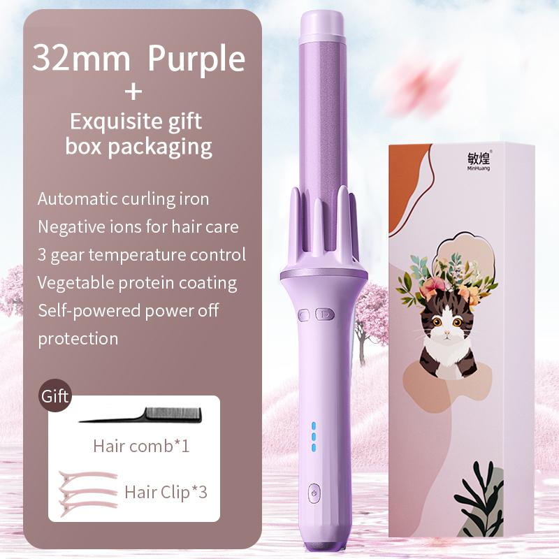 Automatic Hair Curler 28mm/32mm Large Wave Curling Iron Anion Fast Heating Professional Styling Curlers Curling Wand Hair Waver
