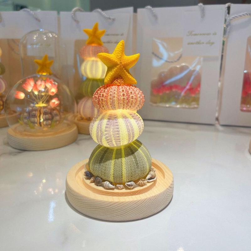 DIY Luminous Sea Urchin Night Light Kit - Birthday Gift for Girlfriend
