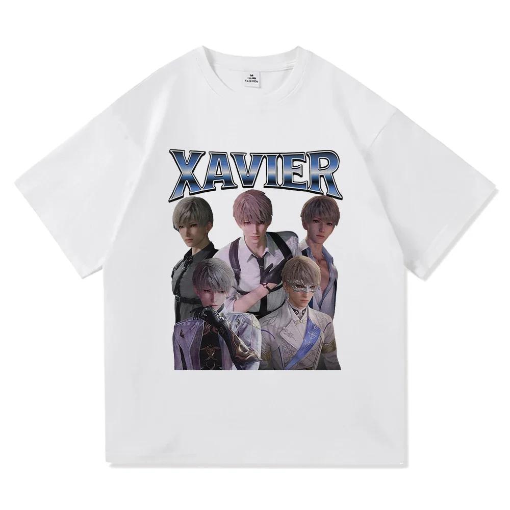 Xavier Love and Deepspace T Shirt Fashion Women Harajuku Aesthetic Graphic T-Shirt Unisex Vintage Tees Shirts