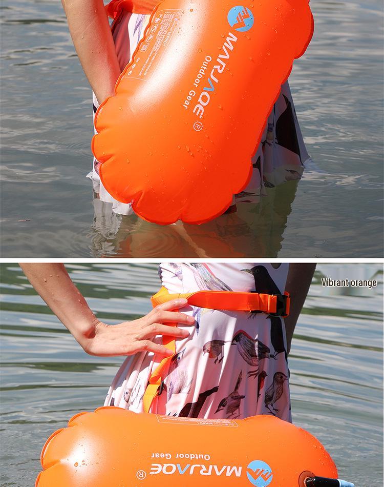 New Anti-Sink Swimming Float: Easy-Inflate Single Airbag with Large Valve for Maximum Buoyancy.