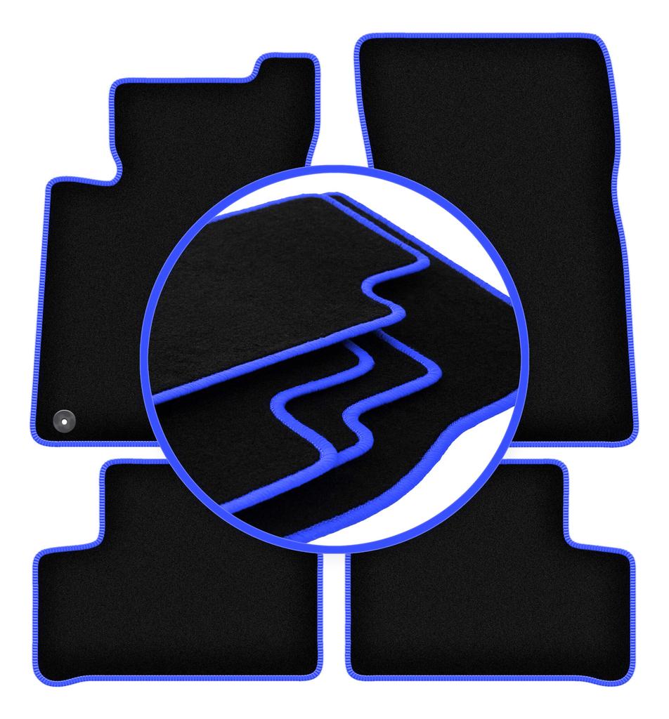 CARLUX-BLUE Automatten für: Mercedes CLS C118 Limousine, Kombi (2019-)