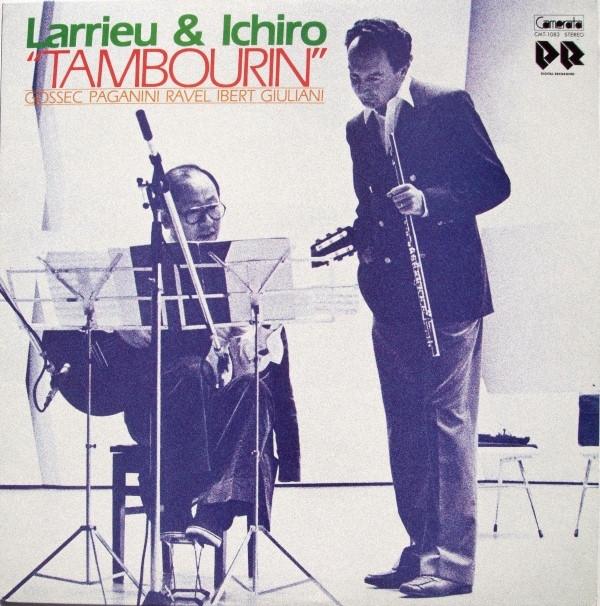 

LP Record LARRIEU & ICHIRO - Tambourin CMT1083 Camerata 1983 Japan Classical Used