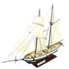Home Decoration Wooden Ships Model 1:100 Scale Wooden Sailing Boat Boat Assembly Toy  DIY Hobby