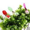 24pcs Simulation Bird Ornament Colorful Exquisite Lifelike Mini Artificial Foam Bird Decoration for