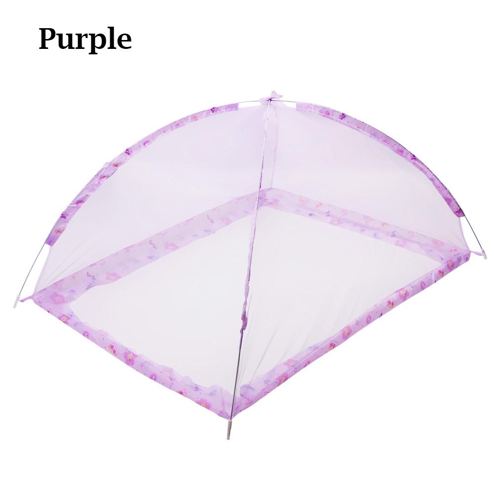 Foldable Kids Baby Summer Bed Room Netting Canopy Bedding Dome Tent Mosquito Net Mesh Fabric Border Decor Insect Prevention