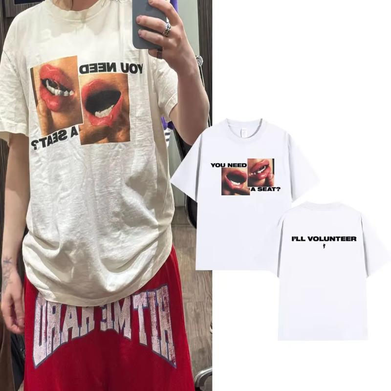 Hit Me Hard and Soft Tour 20242025 T Shirt Unisex Women Fashion Hip Hop T Shirts Cotton Loose Cozy Short Sleeve Tshirts Fans Gift