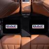 DAF pattern  Black Car Floor Mats Full Coverage All-Season Car Mats, XPE Non-Slip And Wear-Resistant Mats Suitable for SUV Interiors, Textured Car Car