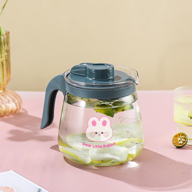 High-Temperature Resistant Glass Cold Water Pitcher 1700ml