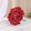 10-50Pcs Rose Artificial Flowers With Stem Foam Fake Roses Wedding Bouquet Centerpieces Decoration Birthday Party DIY Gift Craft