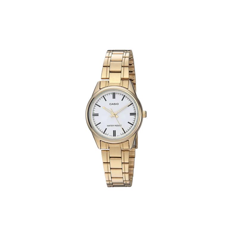 

Casio is simple, casual, fashionable and versatile, quartz movement, stainless steel strap, Japanese and Korean watch, women s watch, LTP-V005G-7AUDF белый