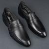 Fashion Italy Luxury Brand Fashion Men Casual Shoes Loafer Shoes Men Genuine Leather Slip-on Formal Shoes Moccasins Handmade Man Shoes