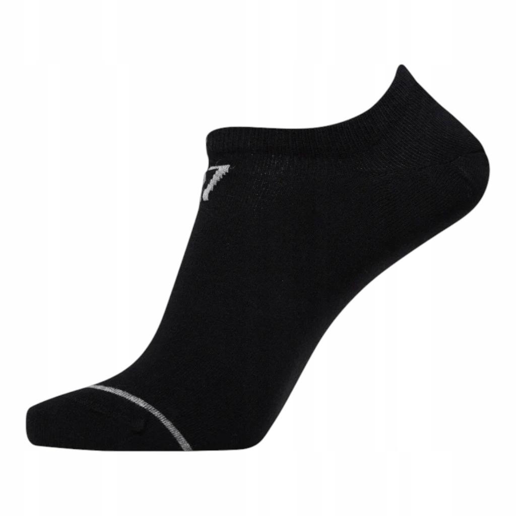 Cr7 skarpety skarpetki stopki footies bamboo 6p czarne/białe/szare r.40-46