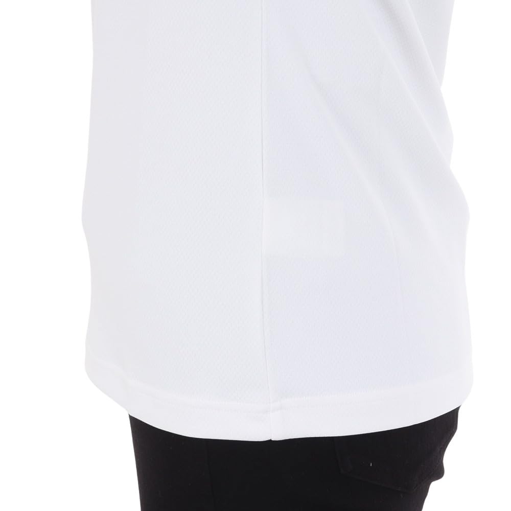 Golf Short Sleeve Polo Shirt Thermal UV 0 [New Balance] Women's (KoKaGeMAX Cooling, Protection, Stretch) / 012-4168503 030_White [S]