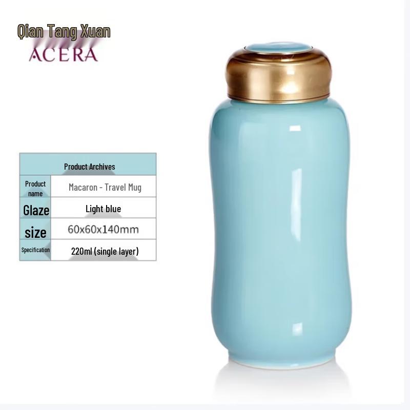 

Qian Tang Xuan Macaron Living Ceramic Water Cup