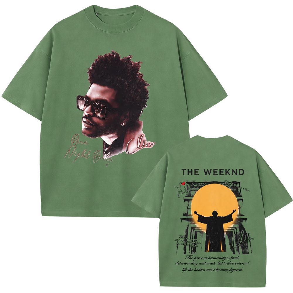 Rapper The Weeknd XO Tour 2026 T Shirt Unisex Women Hip Hop Fashion Pop Music Short Sleeve Tshirt Unisexs Casual Vintage Streetwear