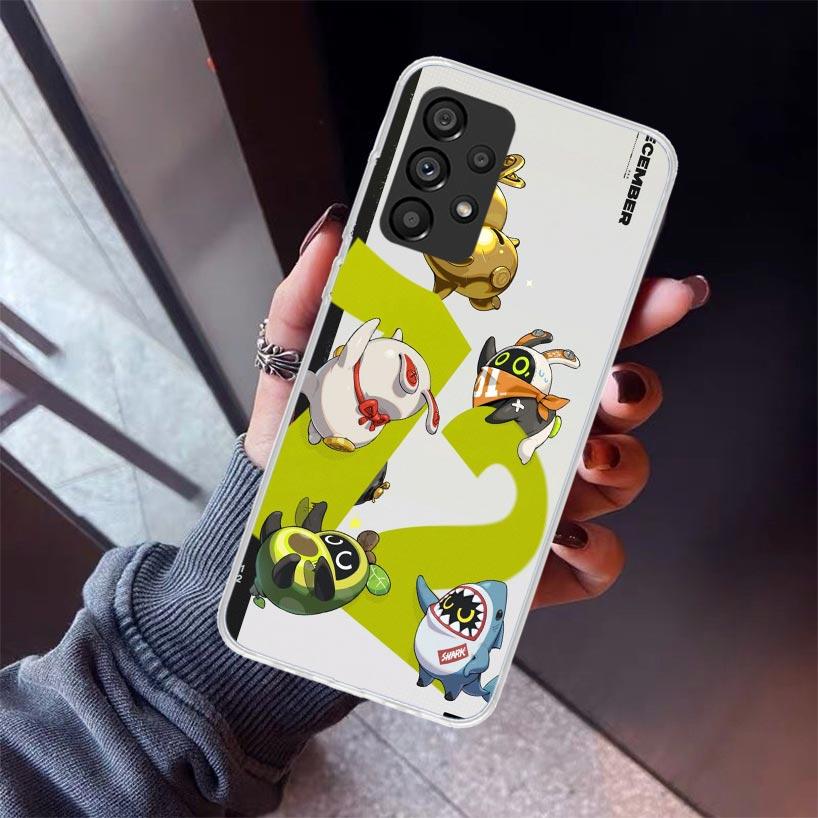 

Zenless Zone Zero ZZZ Bangboo Phone Case For Samsung Galaxy A52 A51 A50S A32 A22 A12 A02S A72 A71 A31 A70 A30S Note 20 Ultra 10 Samsung A32 4G