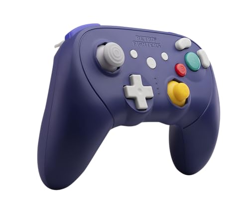 RETRO FIGHTERS BattlerGC Pro Wireless Controller | Compatible with Nintendo GameCube®, Switch®, Wii®, and PC | Dual Wireless (2.4GHz & Bluetooth) | Ha
