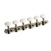 Guitar Parts 6 Right Machine Heads Knobs 12 String tuning Pegs Head for Acoustic
