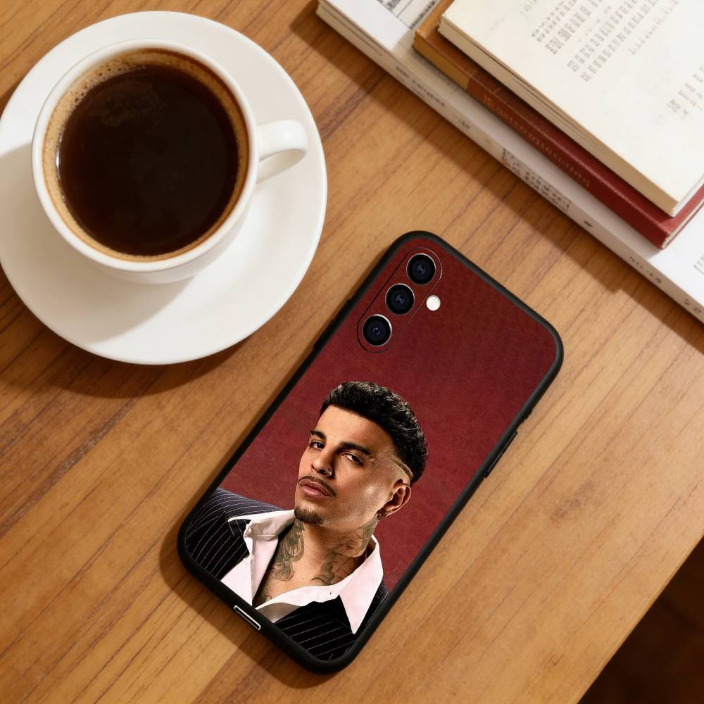 Singer R-Rauw Alejandro Phone Case For Samsung Galaxy A73,A72,A71,A70,A53,A52,A51,Others Soft Black Cover