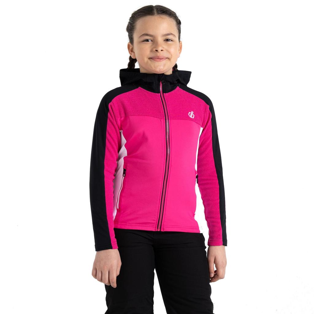 Childrens/Kids Thriving Core Stretch Hooded Midlayer