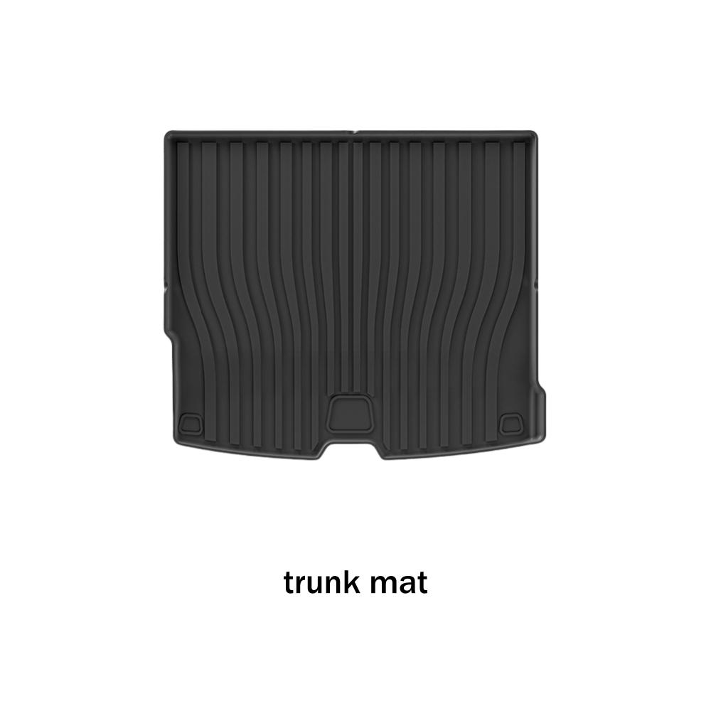 3D TPE Floor Mats For Volvo XC60 2018-2025 All Weather Floor Liners Heavy Duty Trunk Mats Floor Carpets