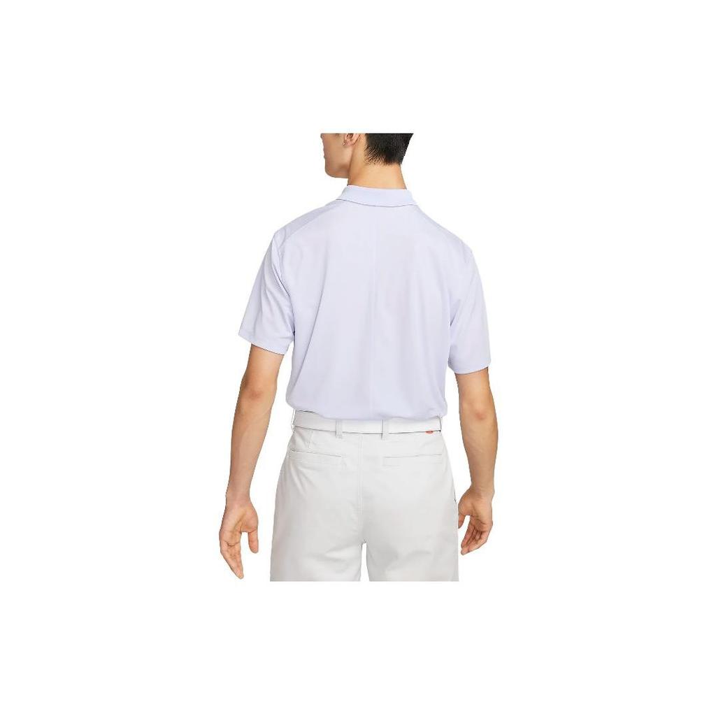 Nike Polo Shirts Men's Steel Blue Polo Collar Moderate Straight Fit DH0823-536