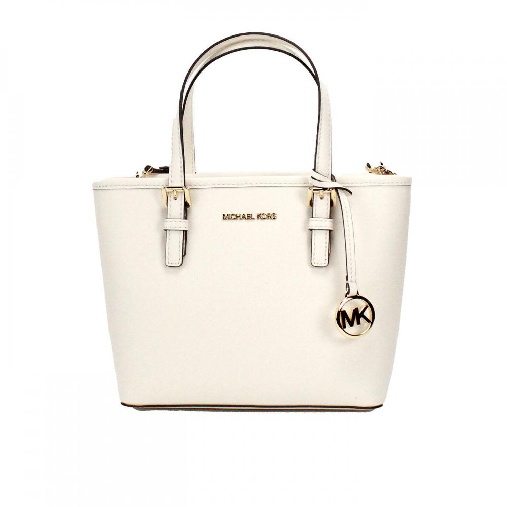 

Michael Kors Jet Set Leather XS Carryall Top Zip Tote Bag Женский кошелек мульти