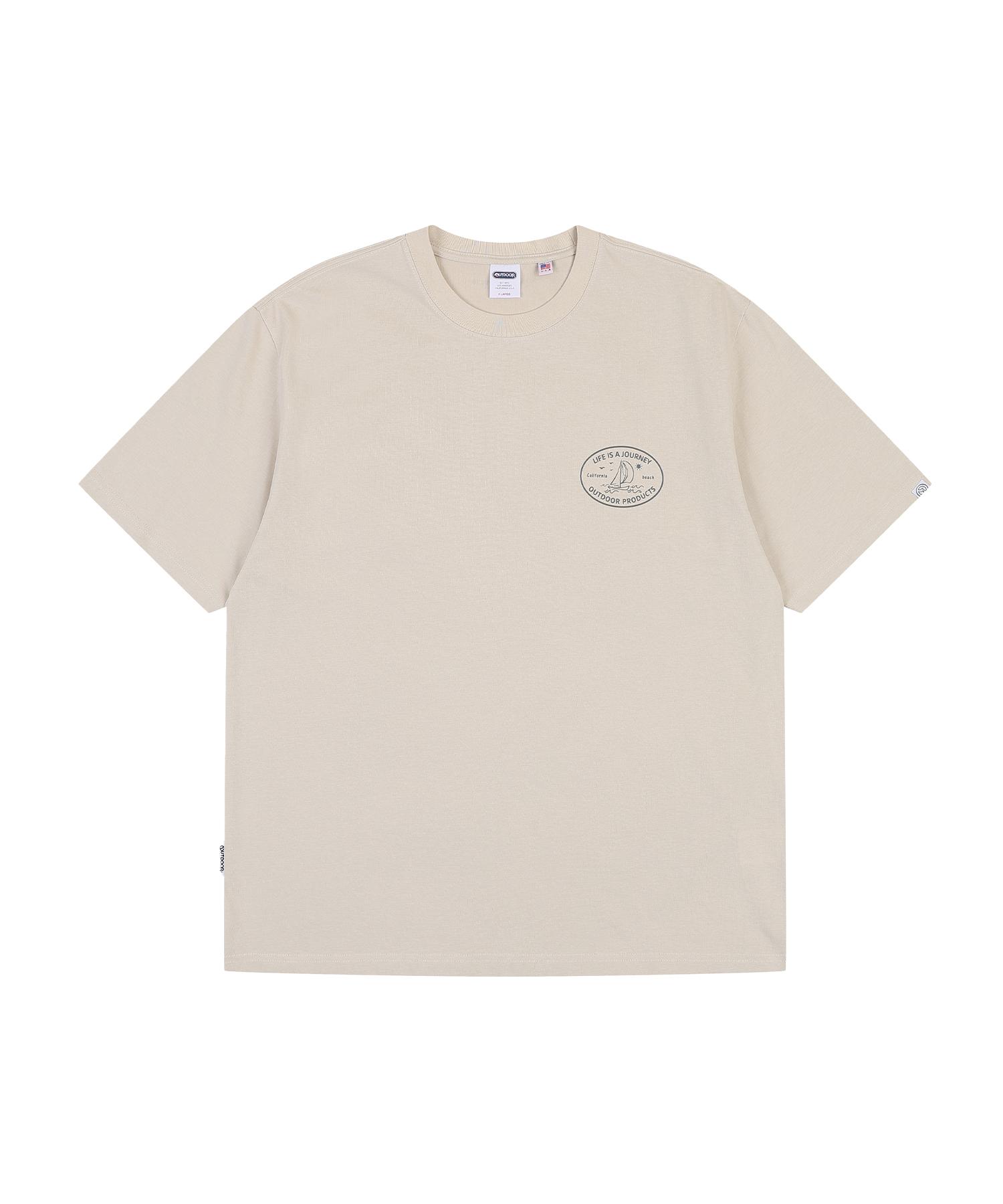 Outdoor Products Small Yachting Half Sleeves (Beige) Beige/M