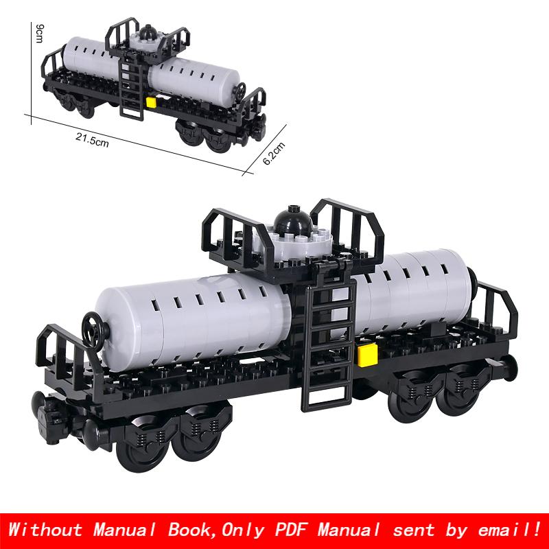 MOC City Creative Idea Technical Train Base Wheel Carriage Building Blocks Bricks Assembled DIY Toys for Kids Christmas giftS