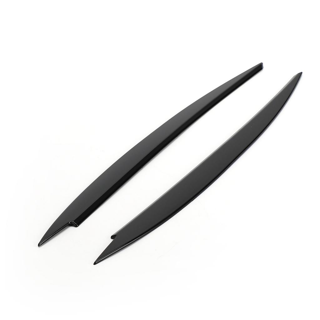 Frontscheinwerfer Augenlid Augenbrauen Abdeckung Zierleiste Schwarz Für VW Golf MK7 Golf R GTI GTD