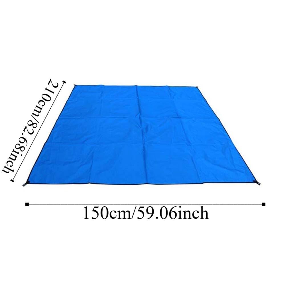 Waterproof Camping Moisture-proof Mat PU Coating Portable Pocket Picnic Mat Beach
