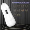 Automatische Saug-Vagina Männlicher Masturbator Smart Voice Blowjob Vibration Penis Masturbationsmaschine Tasse 18 Erwachsenen-Sexspielzeug für Männer